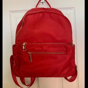 Red mini travel bag